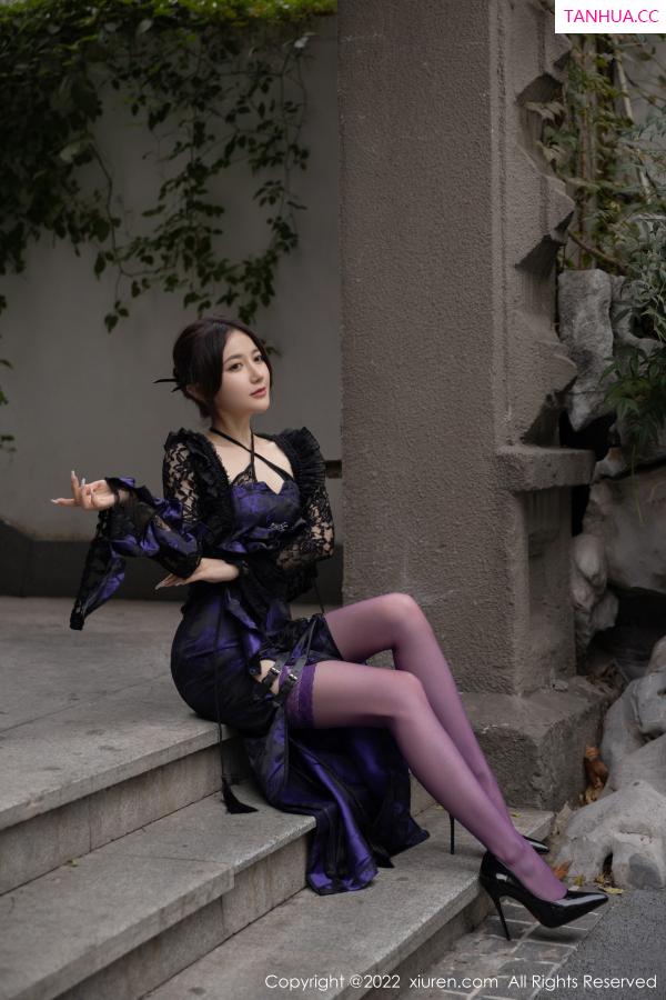 鱼子酱fish  [XiuRen]高清写真图 2022.12.30 No.6074 鱼子酱Fish 丝袜美腿第3张图片
